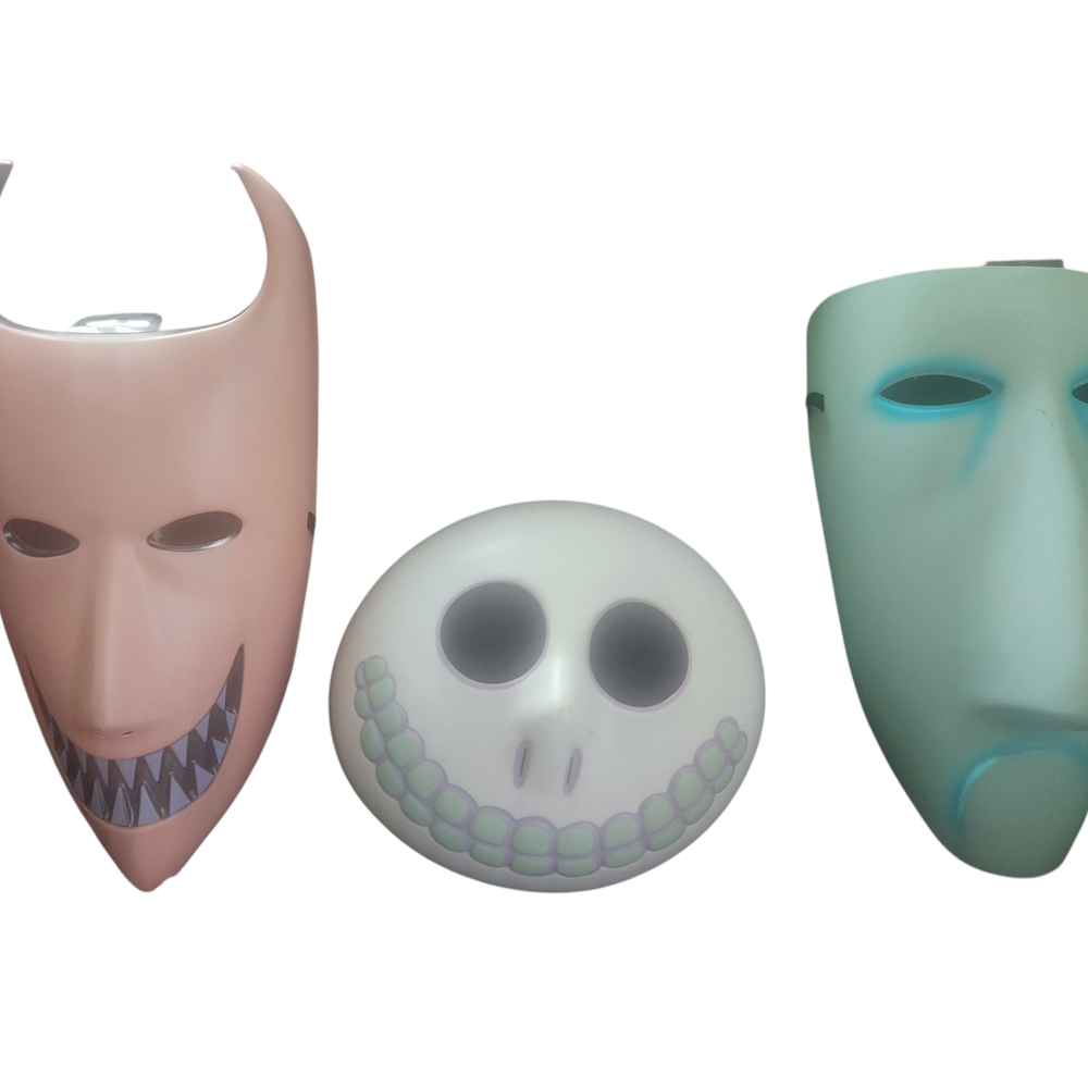 Set of Three Halloween Masks